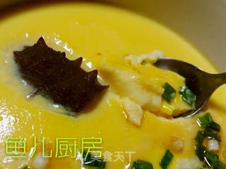 海参炖蛋──“鱼儿厨房”私房菜的做法步骤：13