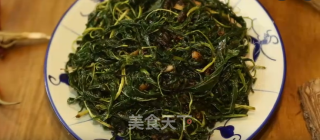 潮音潮人：炒麻叶的做法步骤：3