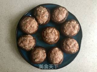 香菇酿肉的做法步骤：6