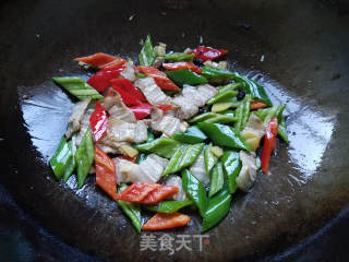 家常小炒肉的做法步骤：6
