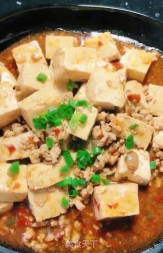 麻婆豆腐的做法步骤：9