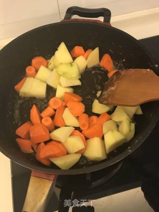 海鲜咖喱意面的做法步骤：9