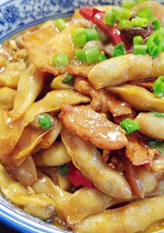 五花肉炖豆角的做法步骤：11