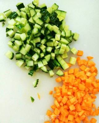 #夏日懒人餐#蔬菜沙拉的做法步骤：2