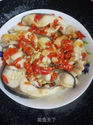 清蒸鱼块的做法步骤：3