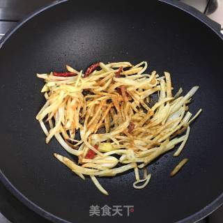 干煸土豆丝的做法步骤：8