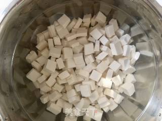 蛋黄豆腐汤的做法步骤：3