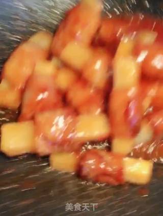 糖醋排骨的做法步骤：8