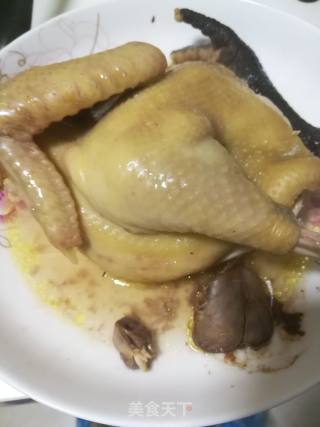 盐蒸鸡的做法步骤：3