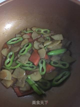 尖椒土豆片的做法步骤：4