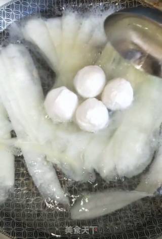 懒人丸子汤的做法步骤：3