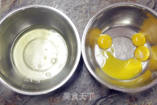 迷彩戚风的做法步骤：1