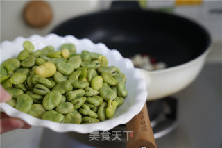 微辣蒜香蚕豆的做法步骤：5