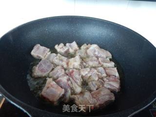 家常干锅排骨的做法步骤：5