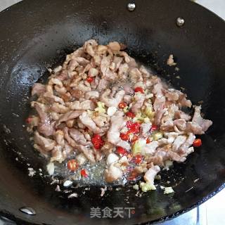葱香肉丝的做法步骤：8