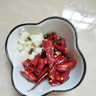 辣炒花菜的做法步骤：3