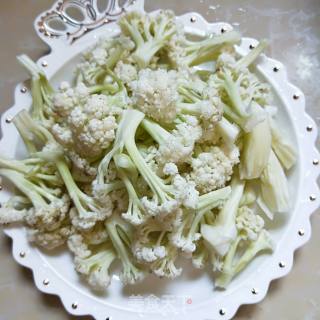 辣炒花菜的做法步骤：4