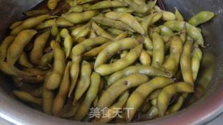 水煮毛豆的做法步骤：5