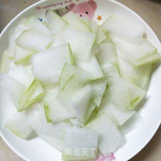 素炒冬瓜的做法步骤：3