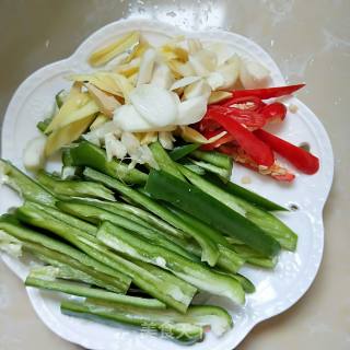 素炒冬瓜的做法步骤：4