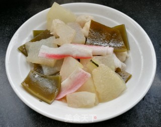 海带炖冬瓜-清热、减肥的好菜的做法步骤：4