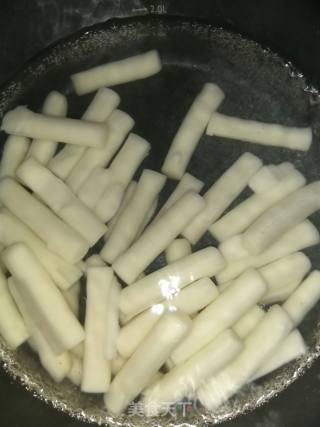 【超简单零失败】桂花酒酿鸡蛋年糕的做法步骤：1