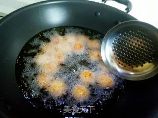 脆香小麻球的做法步骤：15