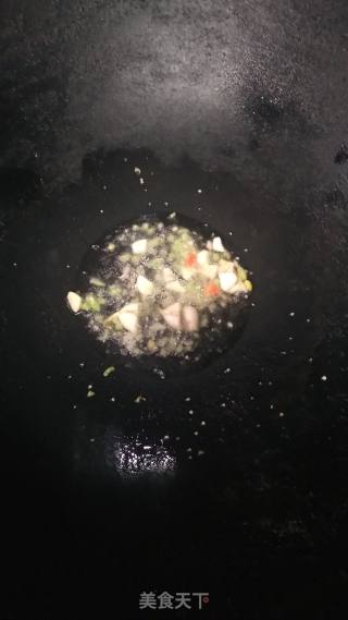 净炒芭蕉芯的做法步骤：7