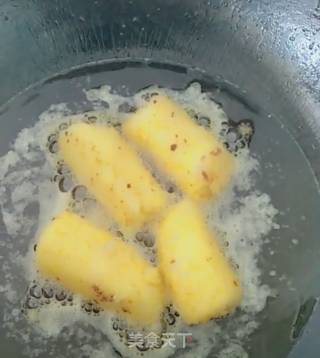 炸香蕉的做法步骤：5