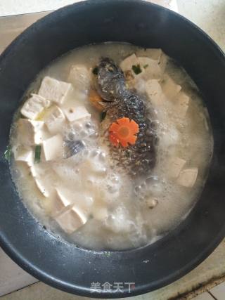 鲫鱼豆腐汤的做法步骤：5