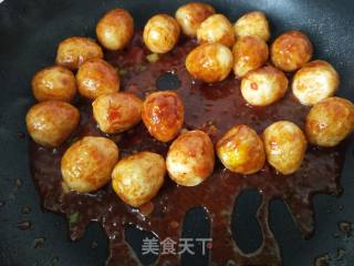 虎皮鹌鹑蛋的做法步骤：6
