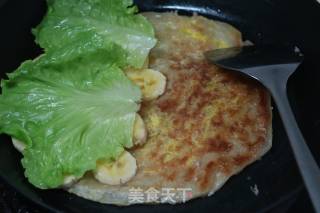 香蕉饼的做法步骤：7