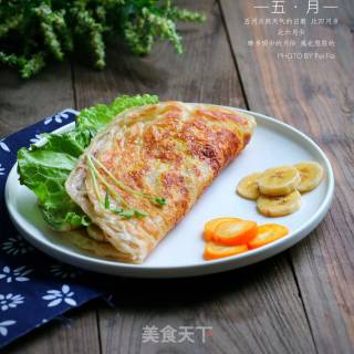香蕉饼的做法步骤：9