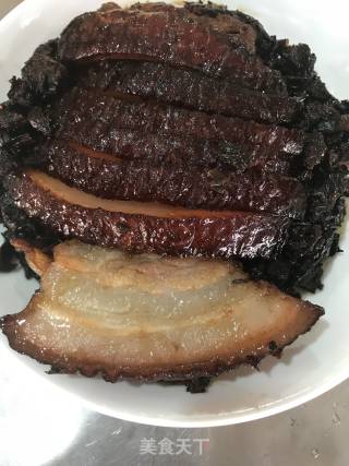 梅菜扣肉的做法步骤：10