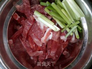 双椒肉丝的做法步骤：4