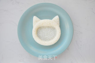 大嘴吃饭的猫的做法步骤：6