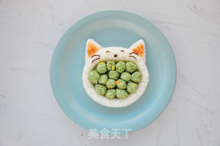大嘴吃饭的猫的做法步骤：8