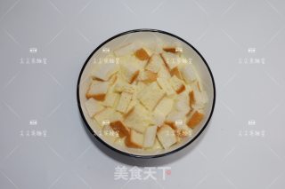 蔓越莓面包布丁的做法步骤：6
