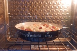 蔓越莓面包布丁的做法步骤：8