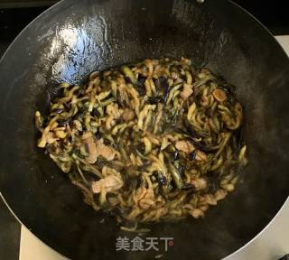 家常炒茄丝的做法步骤：6
