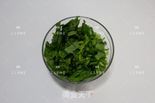 开洋菠菜烩口蘑的做法步骤：3