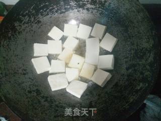 韭菜煎豆腐的做法步骤：2