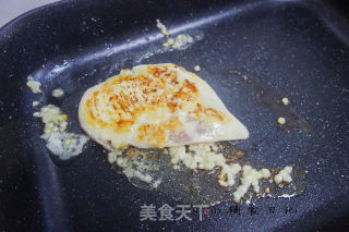 蒜香黑胡椒鸡胸肉的做法步骤：9