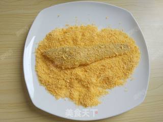 脆烤冰鱼柳的做法步骤：8