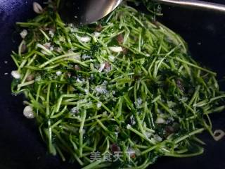 蒜香豆苗的做法步骤：5