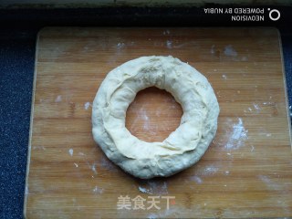 燕麦奶酪面包圈的做法步骤：13