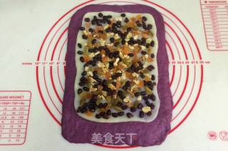 紫薯麻薯夹心软欧的做法步骤：13