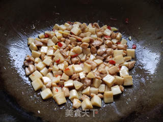 鸡丁炒杏鲍菇的做法步骤：10