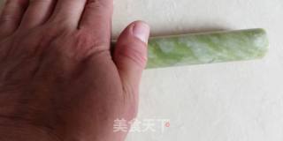 自制槐花肉酱手擀面的做法步骤：4