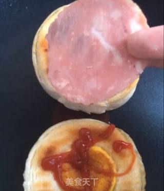 馒头鸡蛋汉堡的做法步骤：5